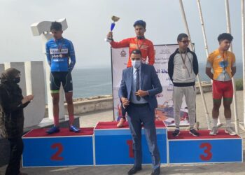 دراج الكوكب المراكشي وليد الساخي يتأهل البطولة الوطنية للرياضة المدرسية