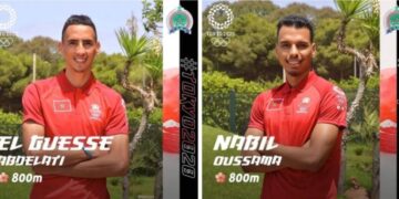 أولمبياد طوكيو (ألعاب القوى) : تأهل المغربيين عبد العاطي الكص ونبيل أسامة إلى نصف نهاية سباق 800م