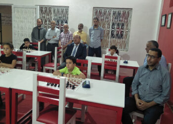 المدير الجهوي لأكاديمة مراكش أسفي للتربية و الرياضة يزور مدرسة الكوكب المراكشي للشطرنج