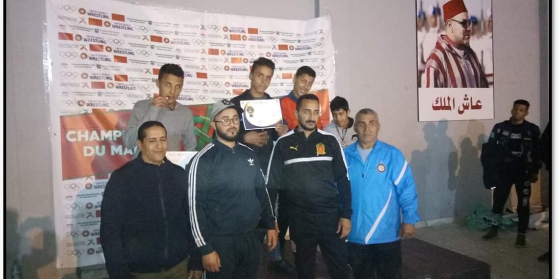 ذهبية و فضية للكوكب المراكشي ببطولة المغرب للمصارعة فتيان