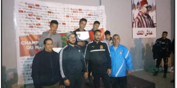 ذهبية و فضية للكوكب المراكشي ببطولة المغرب للمصارعة فتيان