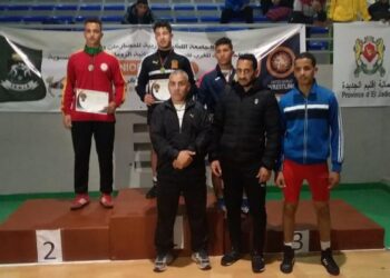 تألق أبطال نادي الكوكب المراكشي للمصارعة بنهائي البطولة الوطنية شبان