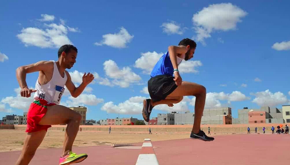 نادي الكوكب المراكشي لألعاب القوى يتألق في ملتقى العيون