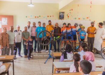 الكوكب المراكشي تشارك الدراجين احتفالات اليوم العالمي