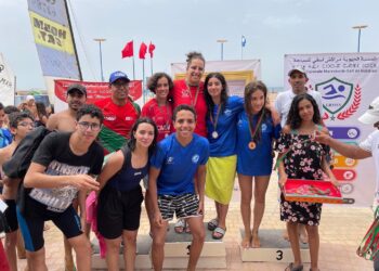 سباحة الكوكب المراكشي فدوى فدادي تتوج بأسفي بطلة لسباق المياه المفتوحة