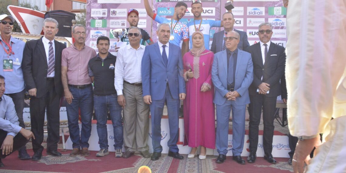 فوز دراج الكوكب المراكشي أشرف الدغمي بالمرحلة الثانية لطواف خنيفرة بني ملال