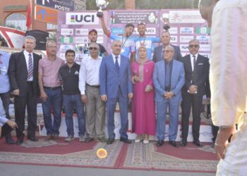 فوز دراج الكوكب المراكشي أشرف الدغمي بالمرحلة الثانية لطواف خنيفرة بني ملال