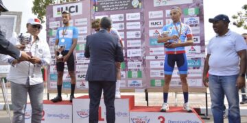 دراج الكوكب المراكشي العميد عدنان عربية يحل ثالثا بالمرحلة الثالثة لطواف خنيفرة بني ملال