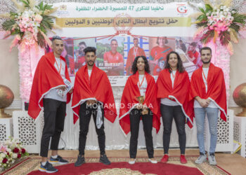 نادي الكوكب المراكشي يغني خزينته بما حصده أبطاله من نفائس الذهب و الفضة لموسم 2021\22