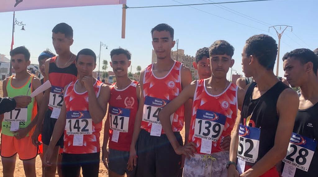 فريق الكوكب المراكشي لألعاب القوى يتألق بالعدو الريفي بين المناطق