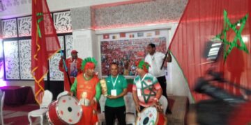 تأهل المنتخب المغربي للدور الثاني من منافسات كأس العالم يراقص المراكشيين تحت زخات أمطار الخير