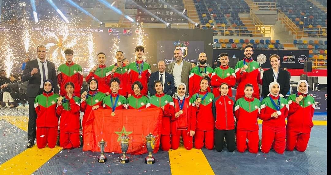 نجمة الكوكب المراكشي مريم خلال ضمن النخبة الوطنية المتصدر للعرب