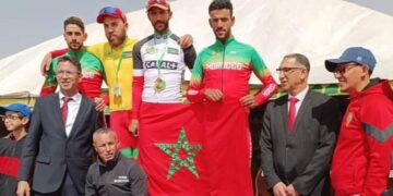 دراج الكوكب المراكشي أشرف الدغمي يتوج بموريتانيا و المنتخب المغربي يتصدر الترتيب العام