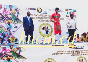 دراج الكوكب المراكشي أشرف الدغمي يتوج بنحاسية بطولة أفريقيا