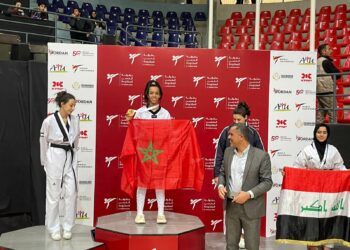 عين بطلة الكوكب المراكشي التيكواندو على بطولة العالم