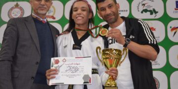 عين بطلة الكوكب المراكشي التيكواندو على بطولة العالم