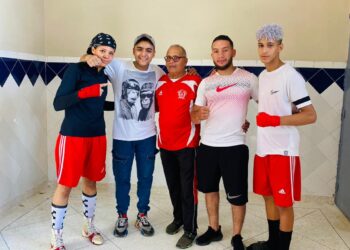 حضور مشرف لمدرسة الكوكب المراكشي للملاكمة في منافسات الجهة