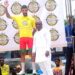 دراج الكوكب المراكشي أشرف الدغمي يقود المنتخب الوطني في صدارة طواف البينين للدراجات