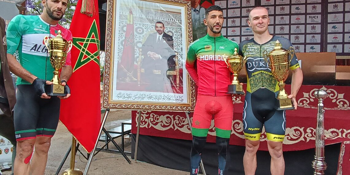 بعد تتويجه بطلا لطواف البينين ، أشرف الدغمي يتوج ببرونزية جائزة مولاي الحسن و يعود للكامرون .