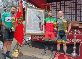 بعد تتويجه بطلا لطواف البينين ، أشرف الدغمي يتوج ببرونزية جائزة مولاي الحسن و يعود للكامرون .
