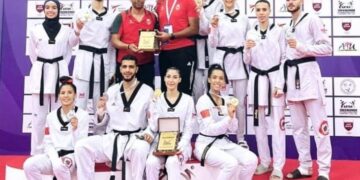 الكوكبية مريم خولال ضمن النخبة الوطنية التي توجت بالدوري الدولي للتكوندو المعتمد لقطر 2023