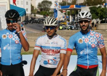 ثلاث برونزيات حصيلة الكوكب المراكشي بطواف الشمال للدراجات