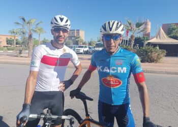 دراج الكوكب المراكشي عدنان عربية يحافظ على لقبه بطلا للعصبة