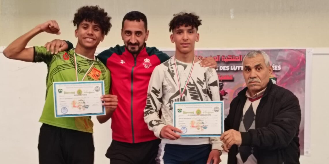 فتيان الكوكب المراكشي يتوجهون ببطولة المغرب للمصارعة