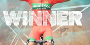 دراج الكوكب المراكشي أشرف يقود المنتخب الوطني المغربي للدراجات للتتويج لطواف البينين و حصد ألقابه ” فيديو”