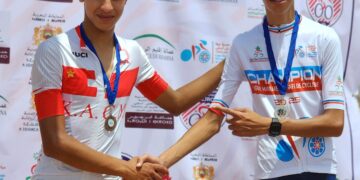 الفئات الصغرى للكوكب الرياضي المراكشي تتألق ببطولة عصبة مراكش اسفي للدراجات