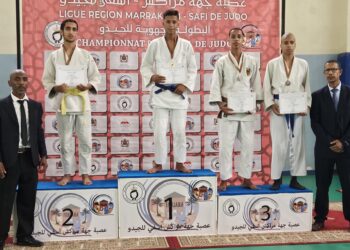 الكوكب المراكشي تتصدر بطولة عصبة مراكش أسفي للجيدو