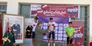 الجائزة الكبرى لسباق مدينة أسفي للدراجات فتيان  تعود للكوكب المراكشي