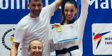 تتويج نجمة الكوكب المراكشي للتيكواندو مريم خلال بلقب بطولة المغرب