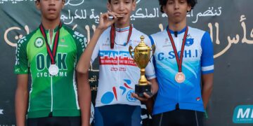 عمران سرحاني يتوج بلقب كأس العرش للفتيان ويُكرّس نجمًا واعدًا في سماء الدراجات المغربية