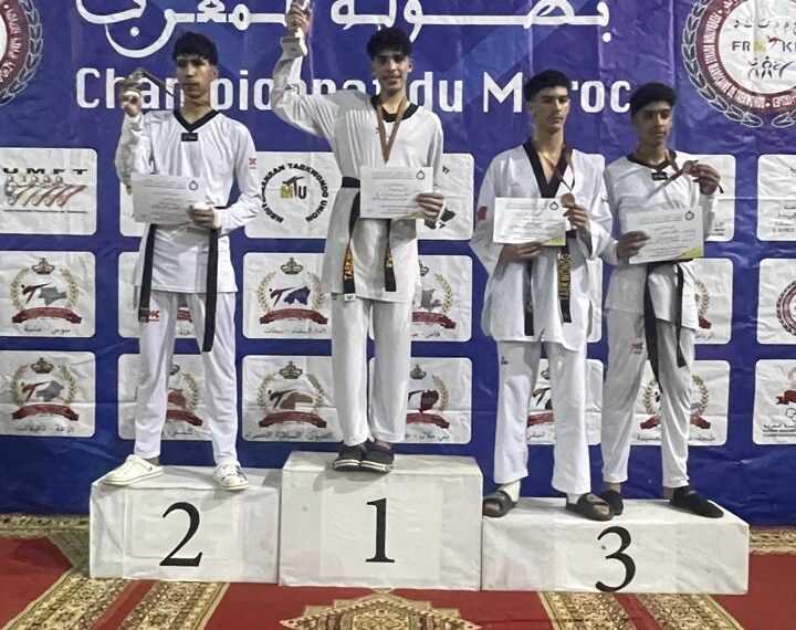 تايكوندو الكوكب المراكشي يسطع في سماء “الجديدة” بذهبية لقمان الزاكي ونحاسية زكرياء