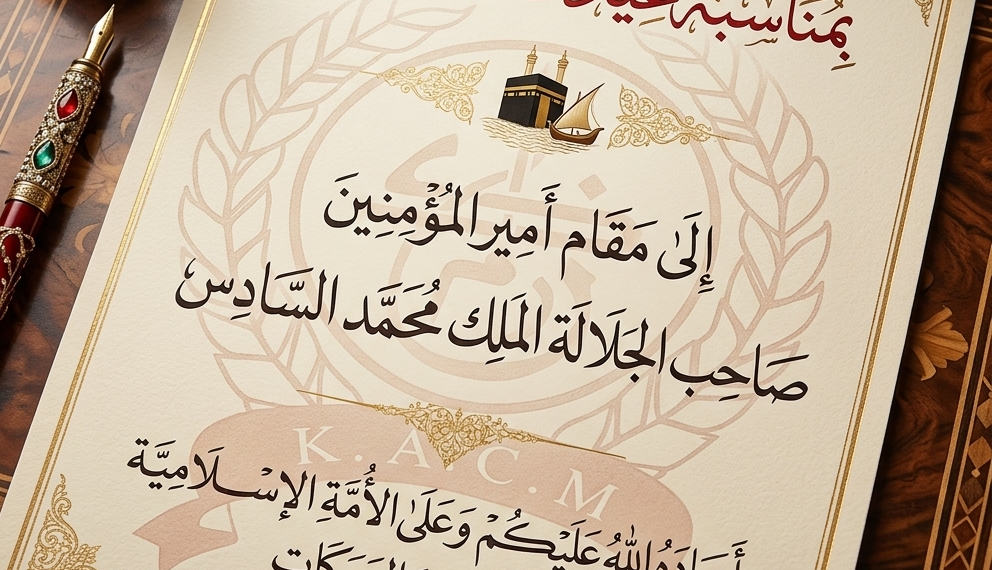 الكوكب المراكشي تهنئ أمير المؤمنين بعيد الأضحى المبارك